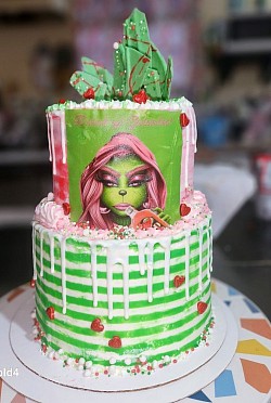 Grench girl cake